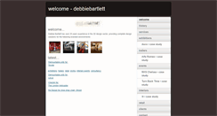Desktop Screenshot of debbiebartlett.com